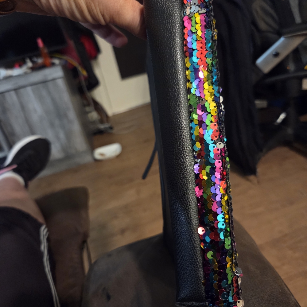 Victoria's Secret Multicolor Sequin Clutch - Picture 2 of 7